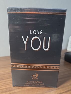 Love You Eau de Parfum by Alafiya - Black & Rose Gold Box